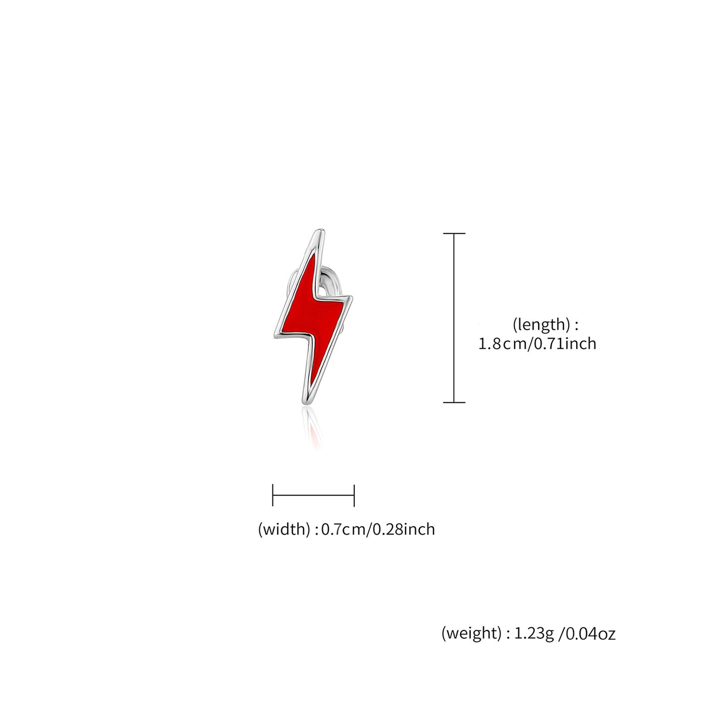 Single Red Lightning Grill