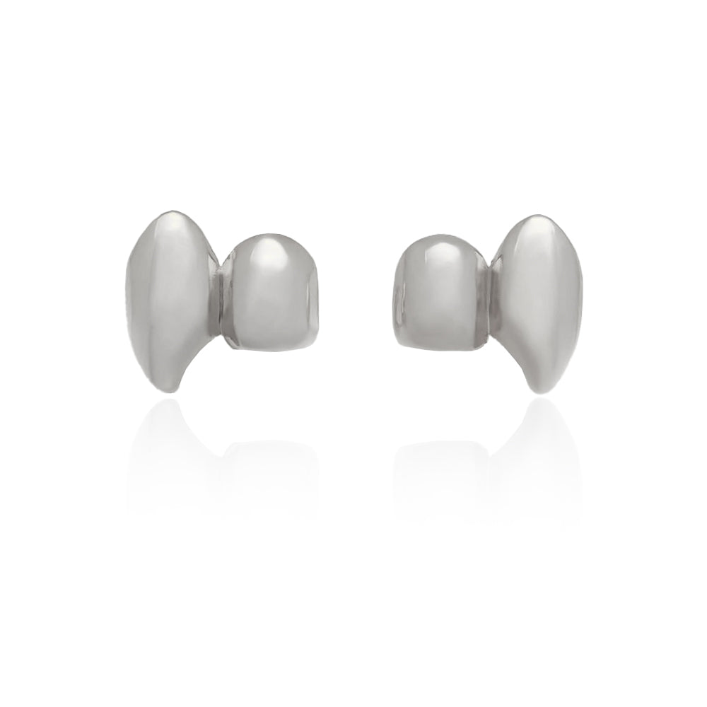 Half Set Plated Tooth and Canine Grillz