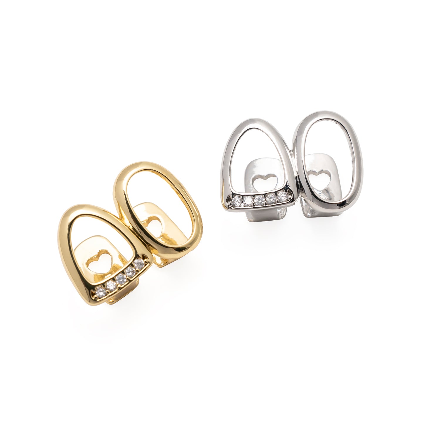 Dual Hollow Plated with Iced Line Grill