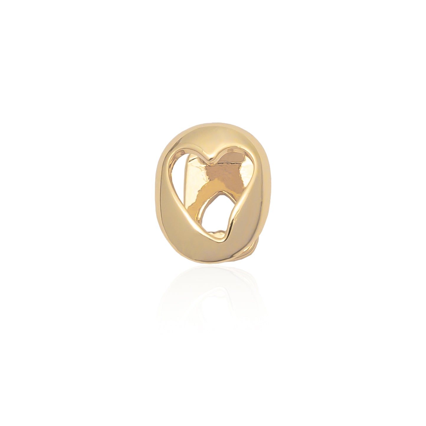 Single Plated Inverted Hearts Grill