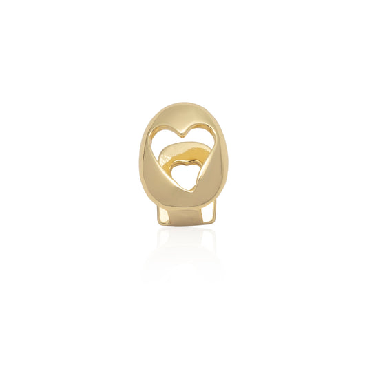 Single Plated Inverted Hearts Grill