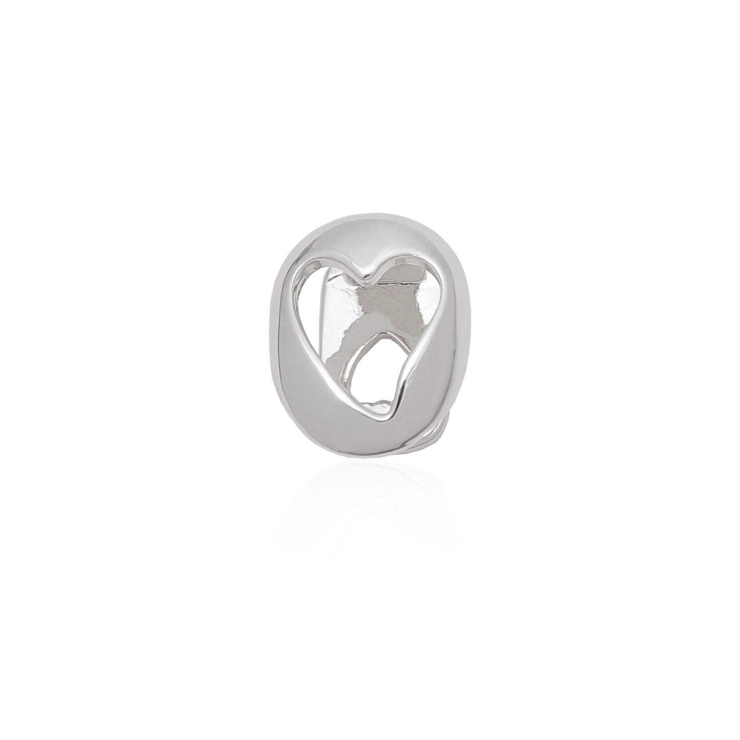 Single Plated Inverted Hearts Grill