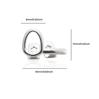 Dual Plated Hollow Tooth and Straight Bar Grill