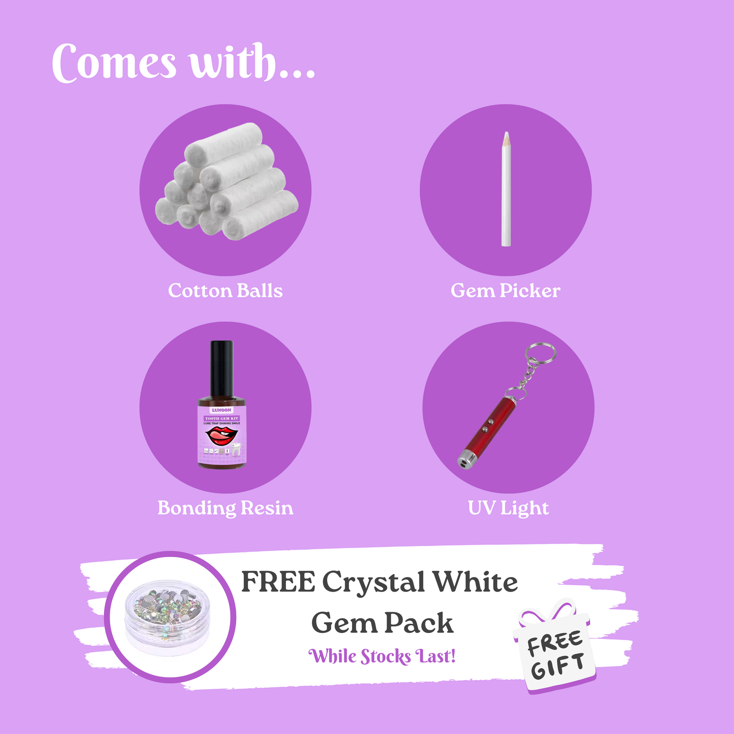 ICEDUP Tooth Gem Starter Kit