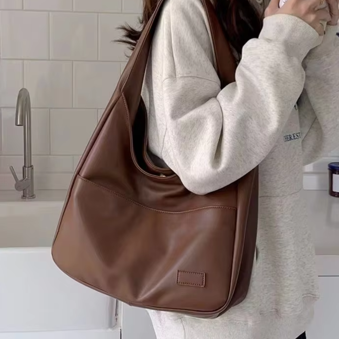 EVA Everyday Faux Leather Shoulder Bag