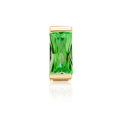 Single Gold Vertical Bar Gem Grill