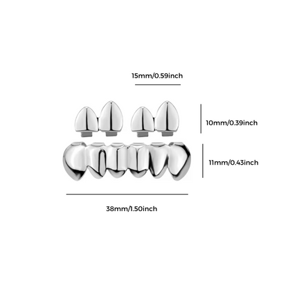 Half Set Plated Grill