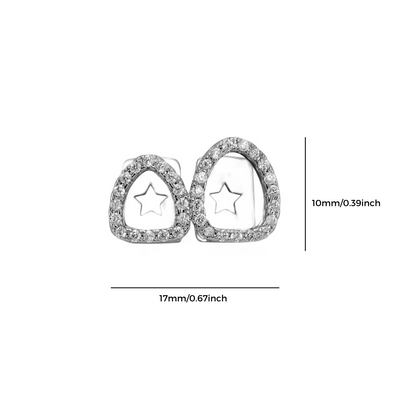 Dual Iced Hollow Tooth Grill