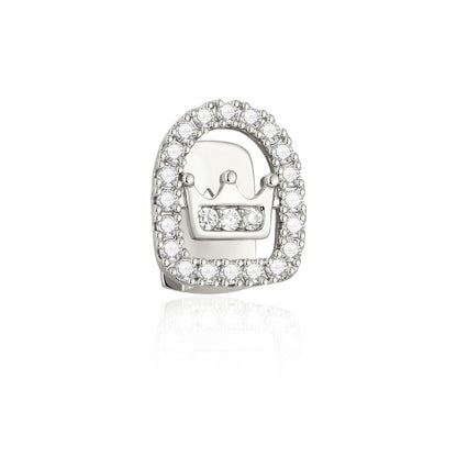 Single Iced Hollow Crown Grill