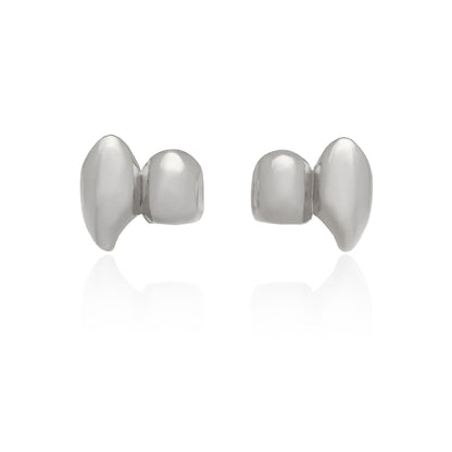 Half Set Plated Tooth and Canine Grillz