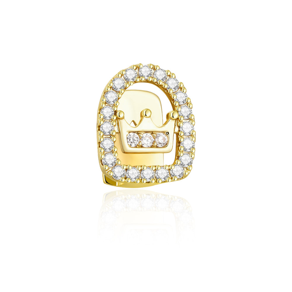 Single Iced Hollow Crown Grill