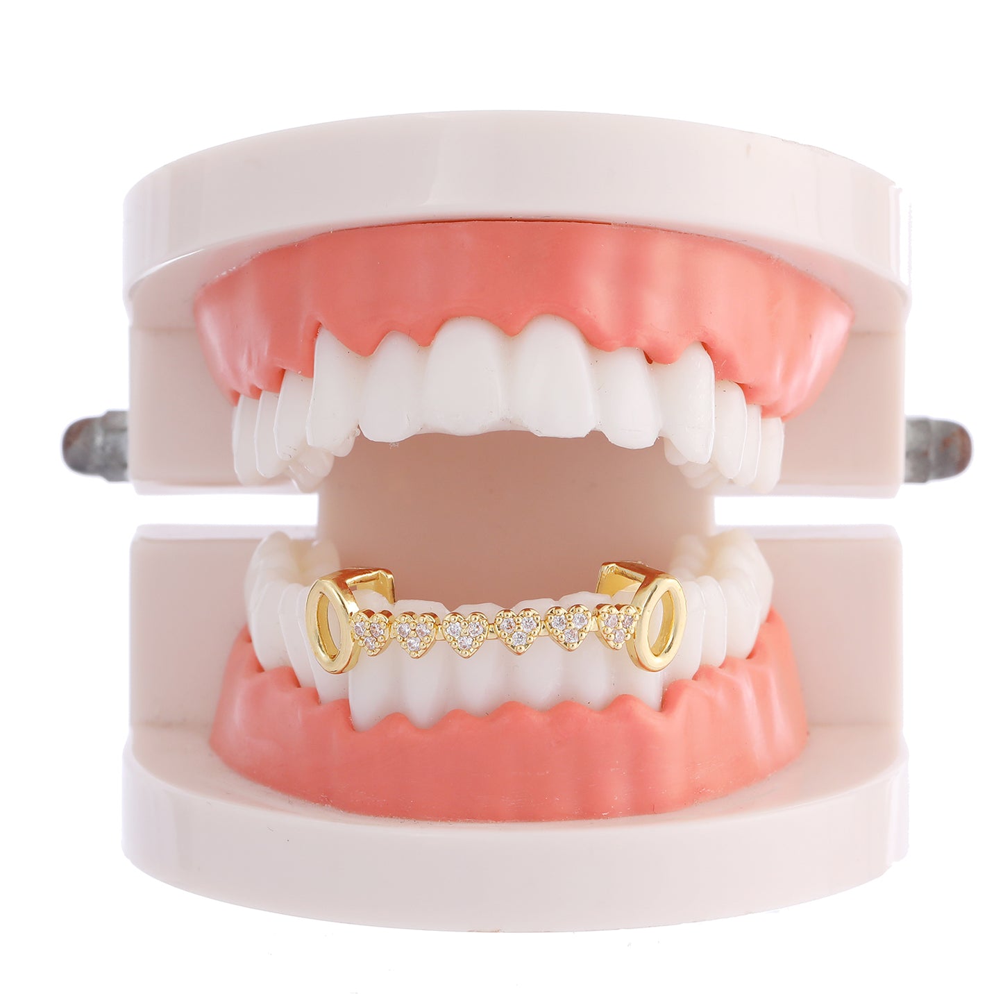Half Set Heart Stone Lower Braces