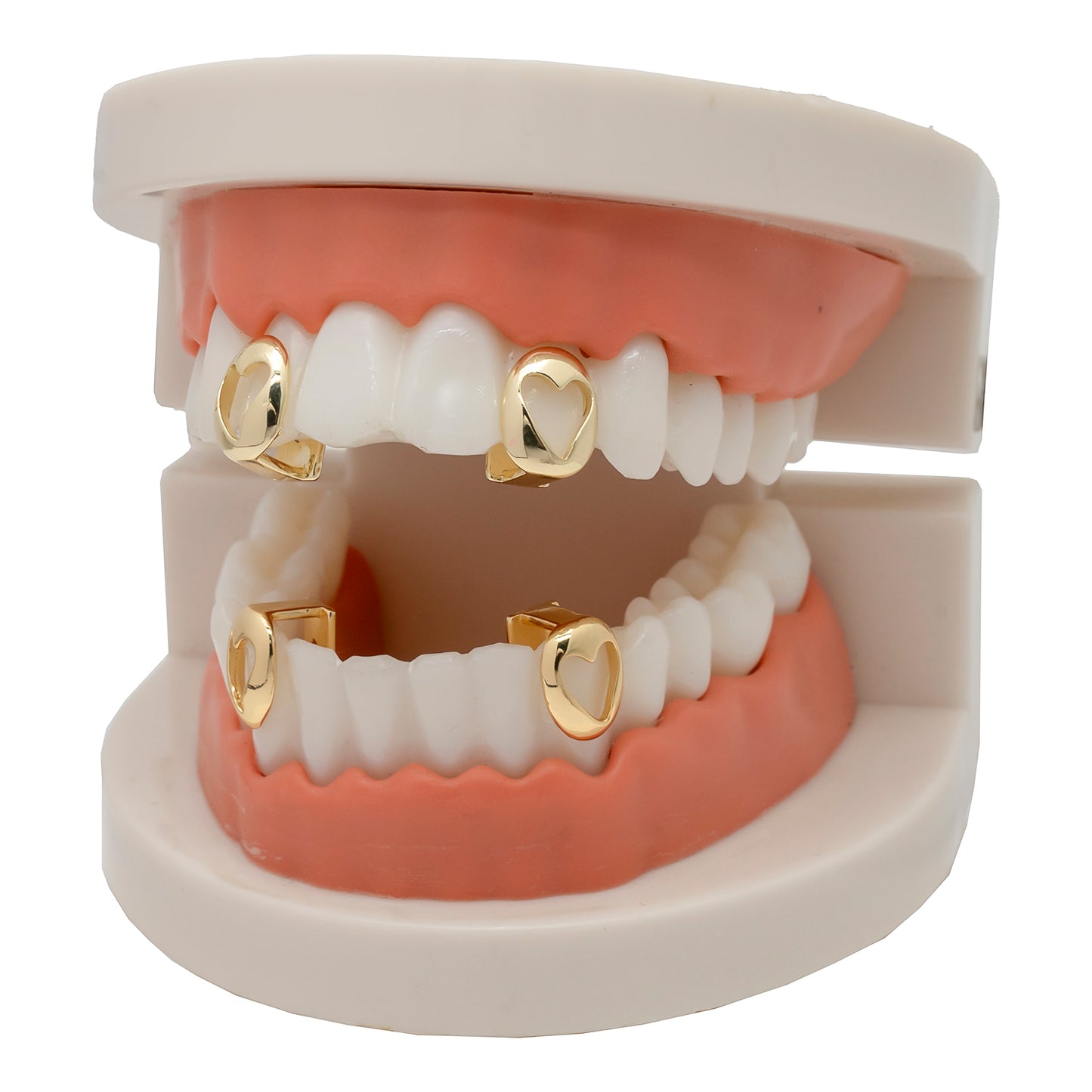 Single Plated Inverted Hearts Grill