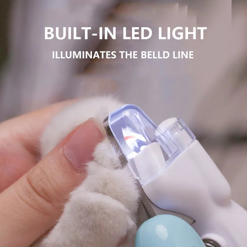 SmartClip Pet Nail Clippers with Led Light