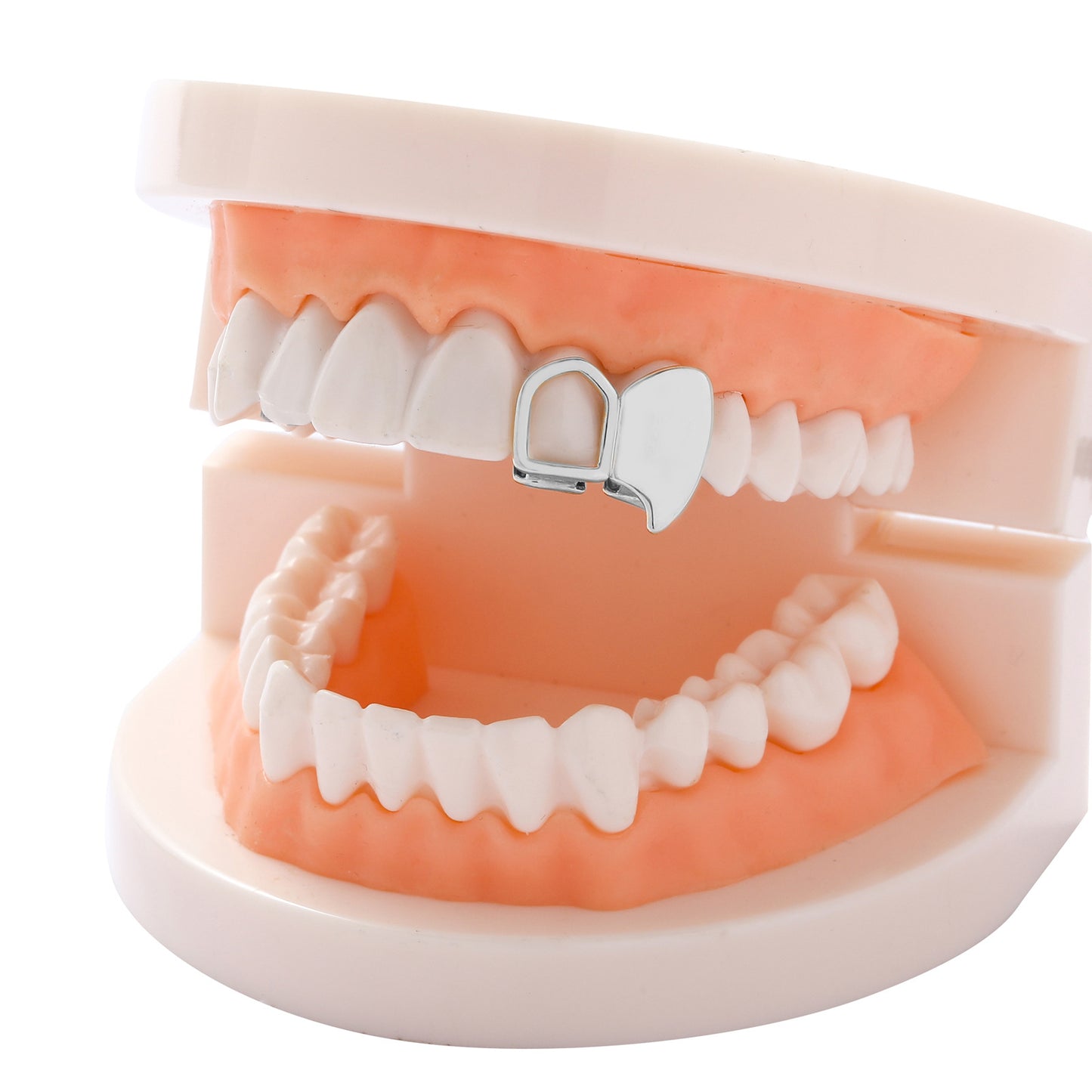 Dual Hollow Tooth and Plated Canine Grill