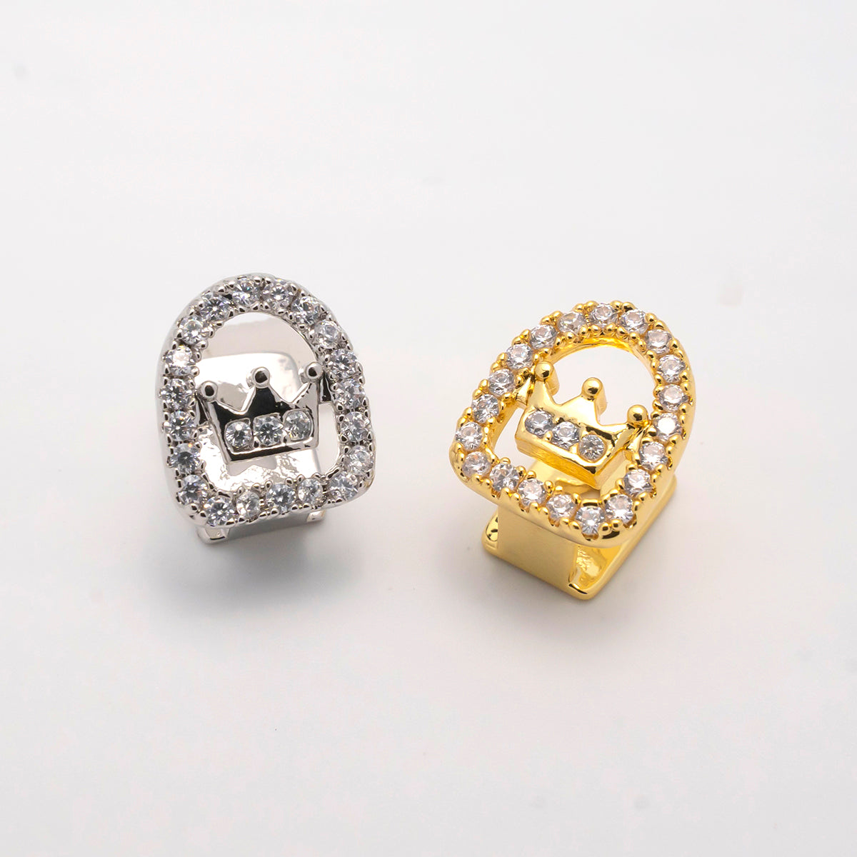 Single Iced Hollow Crown Grill