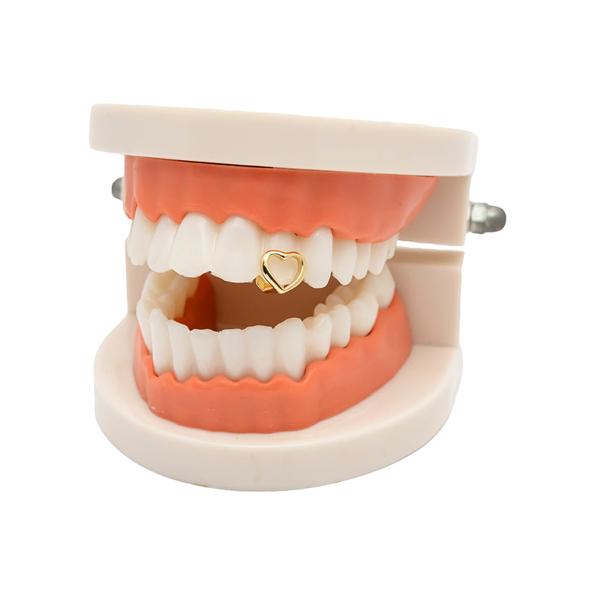 Single Hollow Heart Grill