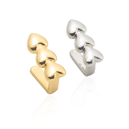 Single Plated Hearts Bar