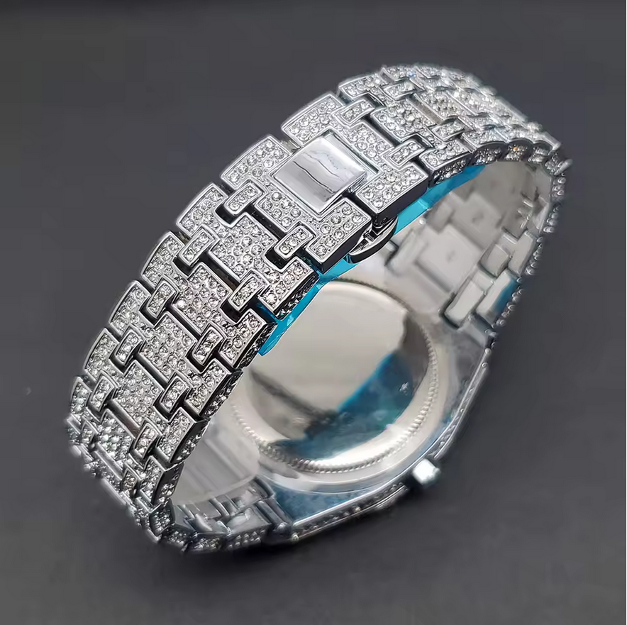 GlacierKing Zircon Iced Watch