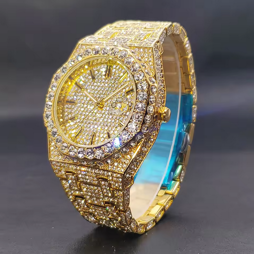 GlacierKing Zircon Iced Watch