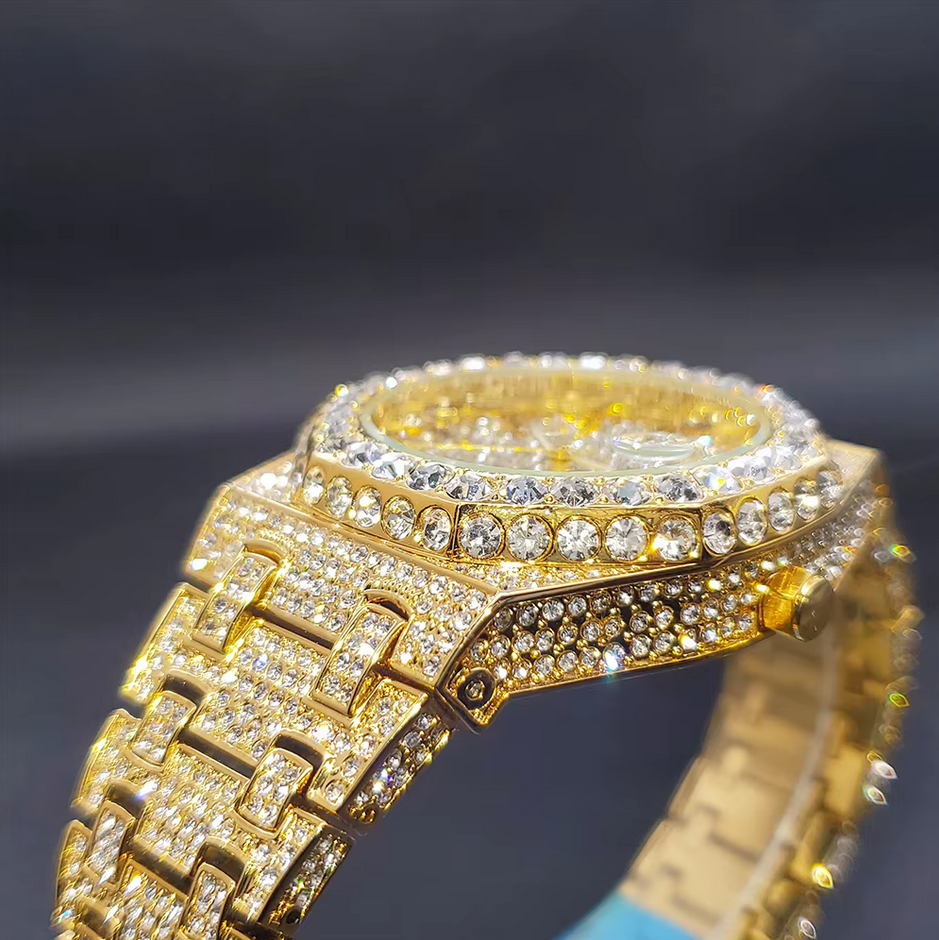 GlacierKing Zircon Iced Watch