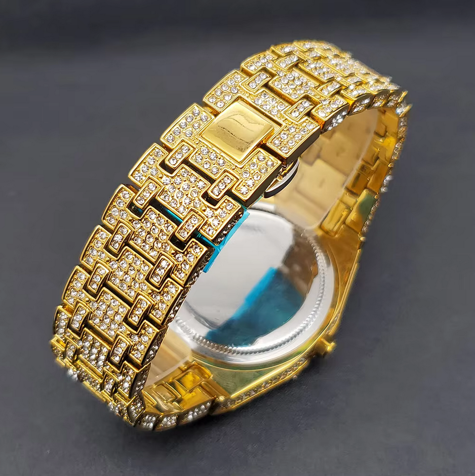 GlacierKing Zircon Iced Watch