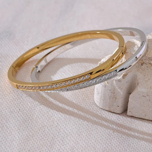 ZARELLE Iced Bangle