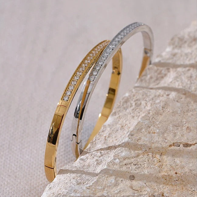 ZARELLE Iced Bangle
