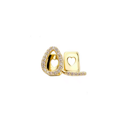 Dual Iced Hollow Tooth and Bar Grill