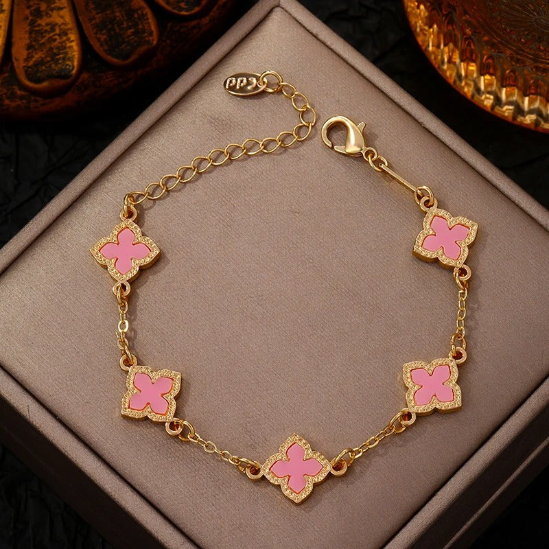 ZEPHYRA 4 Leaf Clover Bracelet