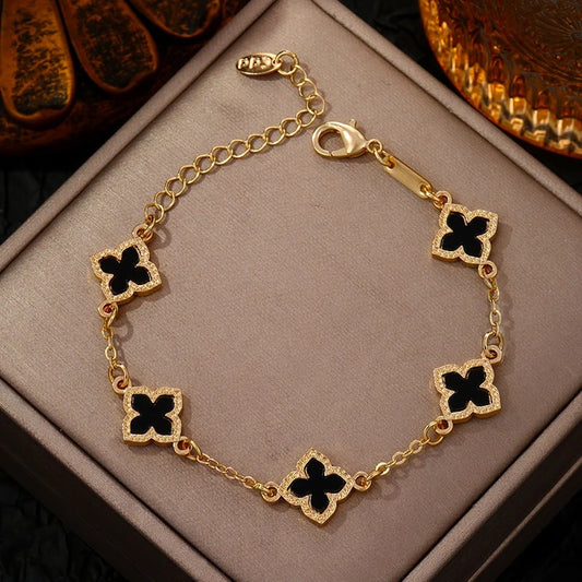 ZEPHYRA 4 Leaf Clover Bracelet