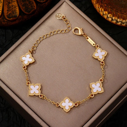 ZEPHYRA 4 Leaf Clover Bracelet