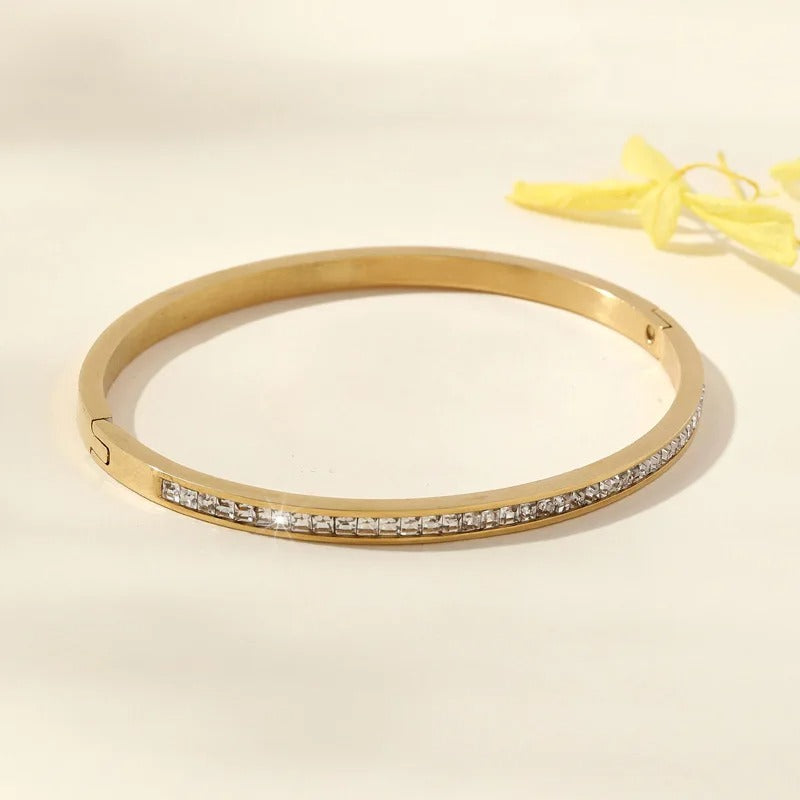 ZARELLE Iced Bangle