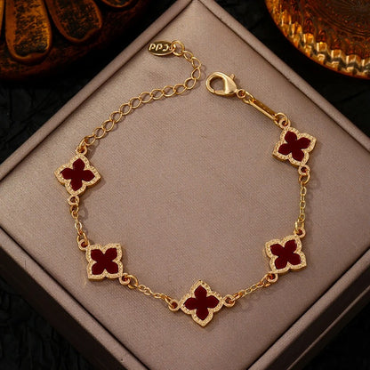 ZEPHYRA 4 Leaf Clover Bracelet
