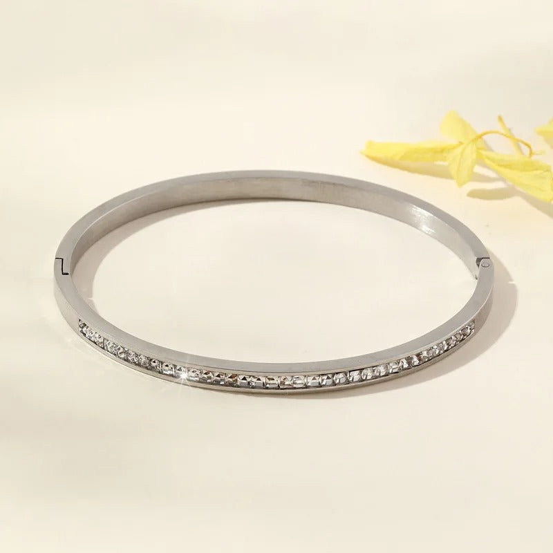 ZARELLE Iced Bangle